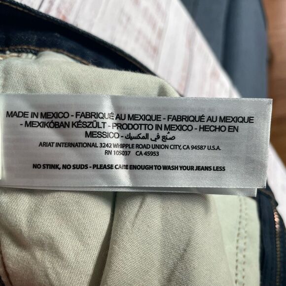 Ariat M4 Legacy Relaxed Boot Cut Jeans Men's Size  32 32 - Picture 5 of 16